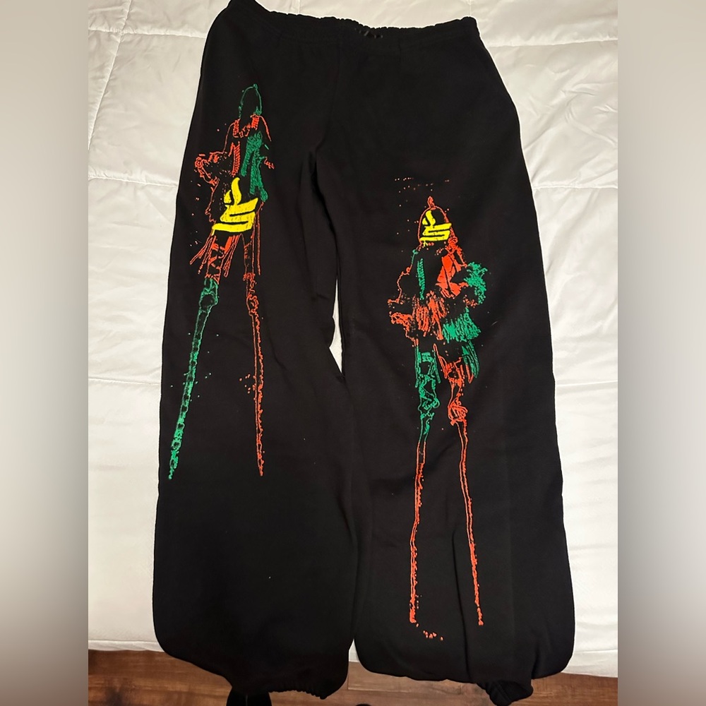 Sicko Born in Pain - BLACK SWEATPANTS MENS XXL (no tags) BRAND NEW